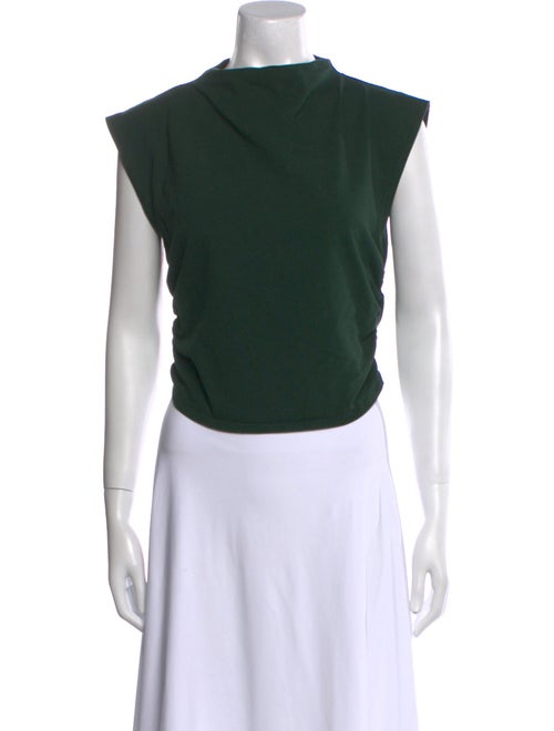 Reformation Cowl Neck Sleeveless Crop Top