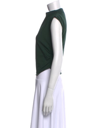 Reformation Cowl Neck Sleeveless Crop Top