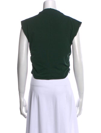 Reformation Cowl Neck Sleeveless Crop Top