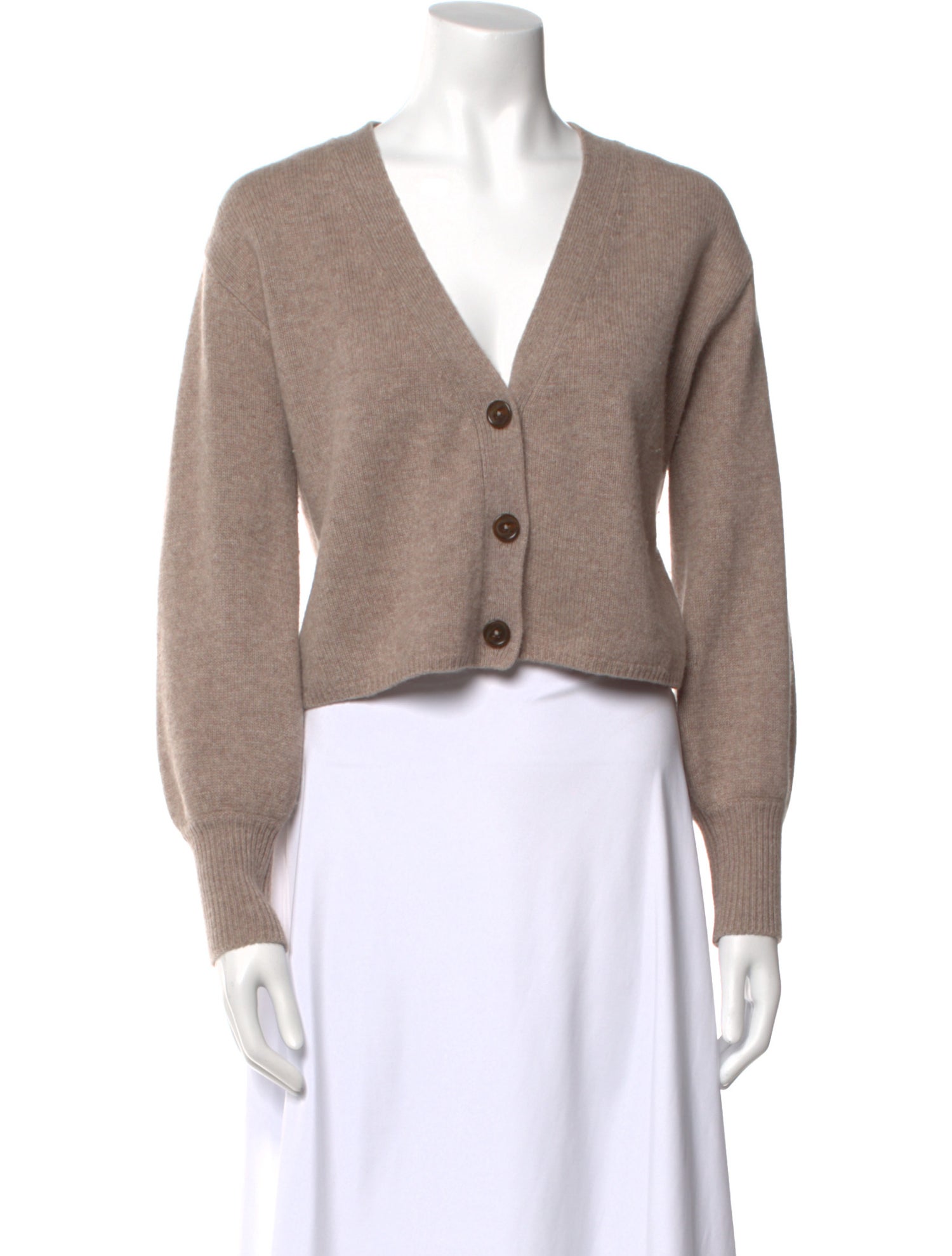 Reformation Cashmere V-Neck Sweater