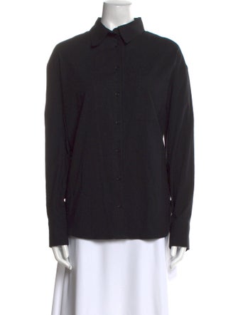 Reformation Long Sleeve Button-Up Top