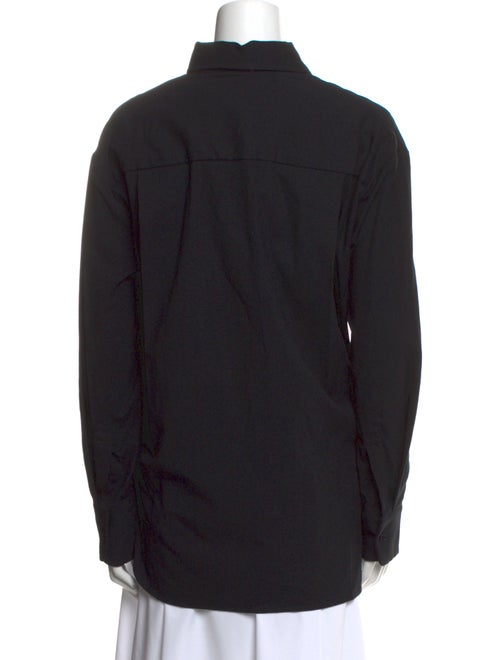 Reformation Long Sleeve Button-Up Top