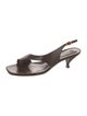 Reformation Leather Slingback Sandals