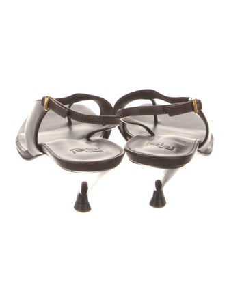 Reformation Leather Slingback Sandals