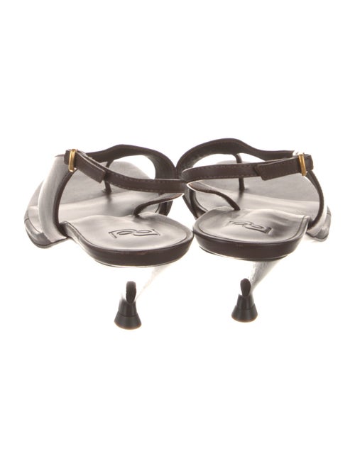 Reformation Leather Slingback Sandals