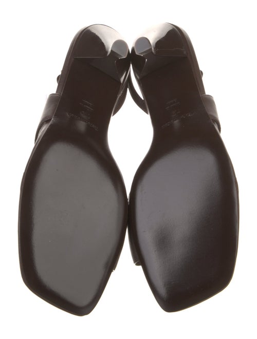 Reformation Leather Slingback Sandals