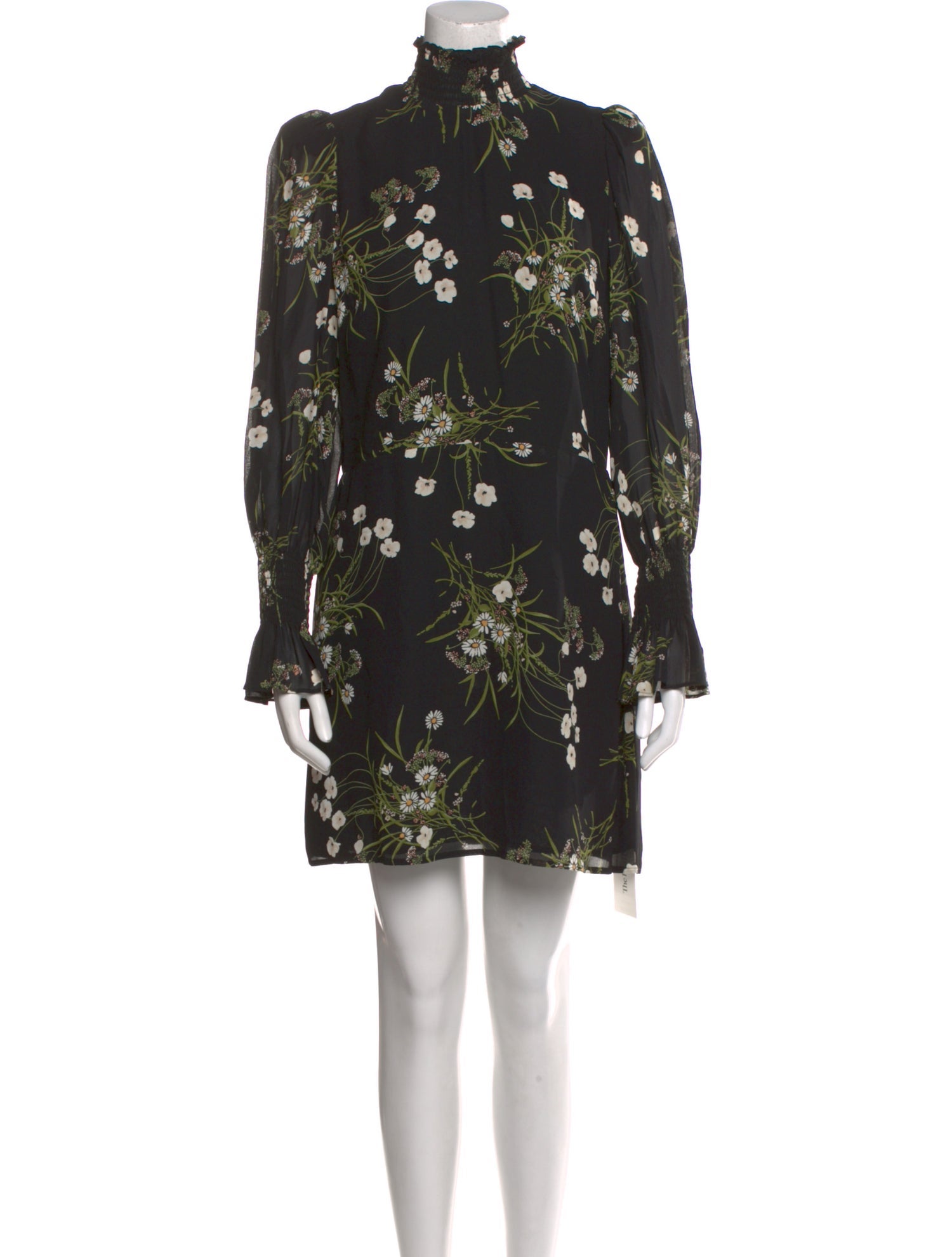 Reformation Floral Print Mini Dress