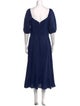 Reformation Square Neckline Long Dress
