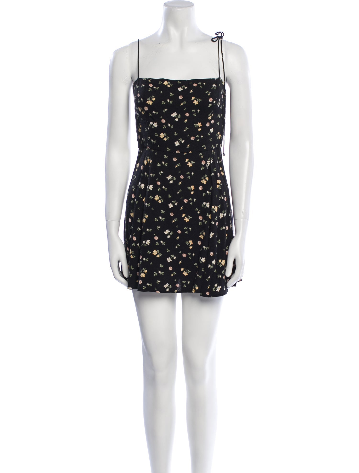 Reformation Floral Print Mini Dress