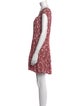 Reformation Floral Print Mini Dress