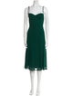 Reformation Square Neckline Knee-Length Dress