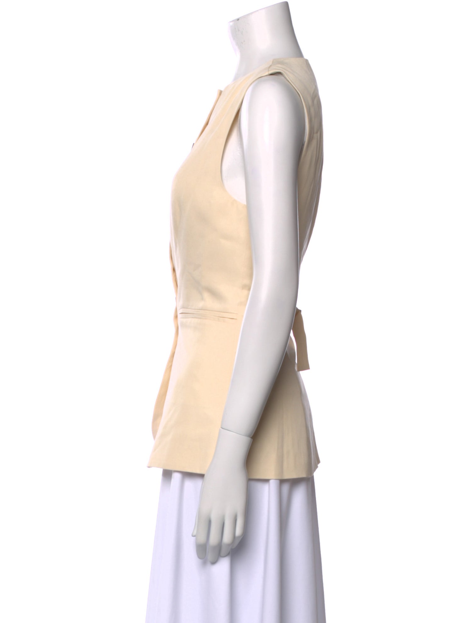 Reformation Crew Neck Sleeveless Top