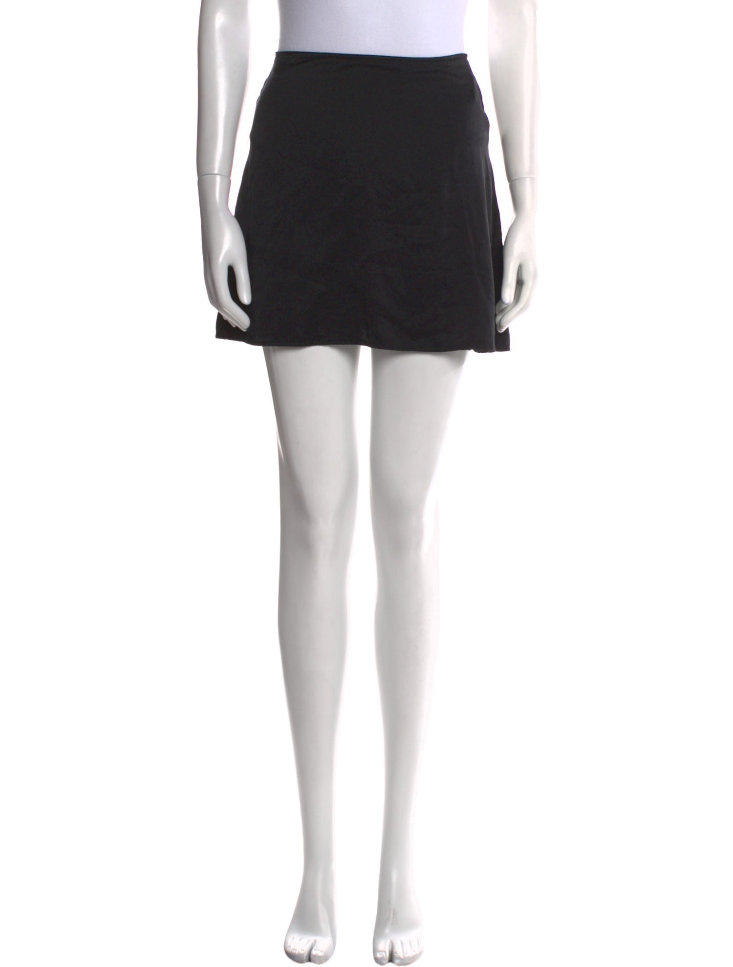 Reformation Silk Mini Skirt