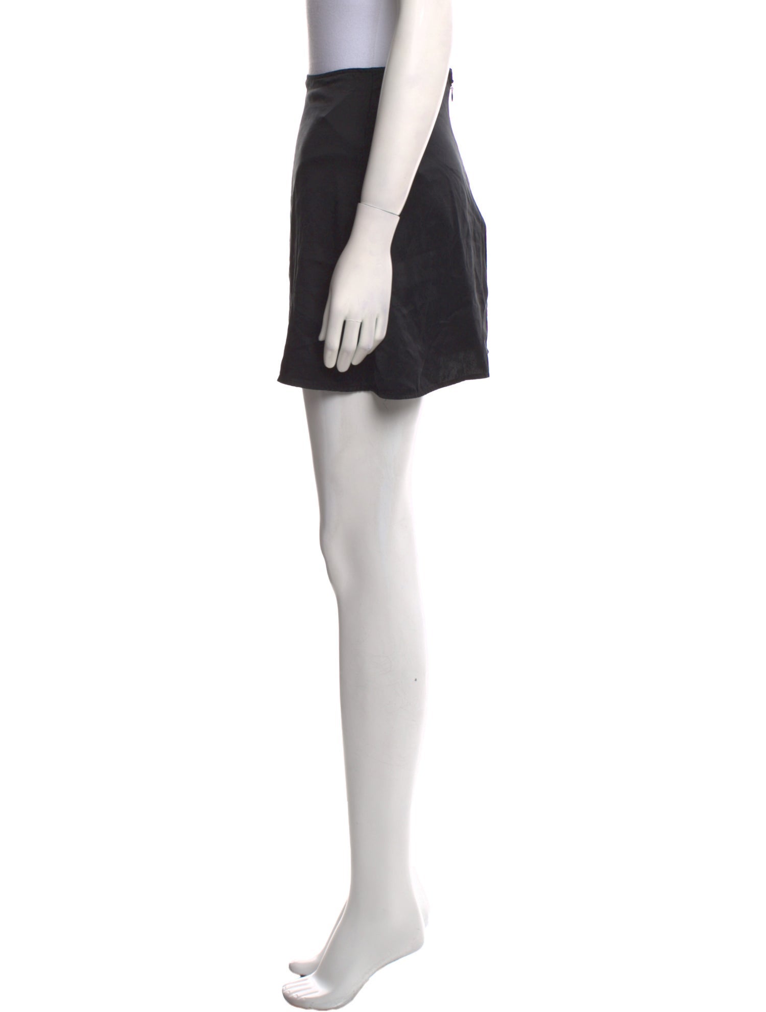 Reformation Silk Mini Skirt