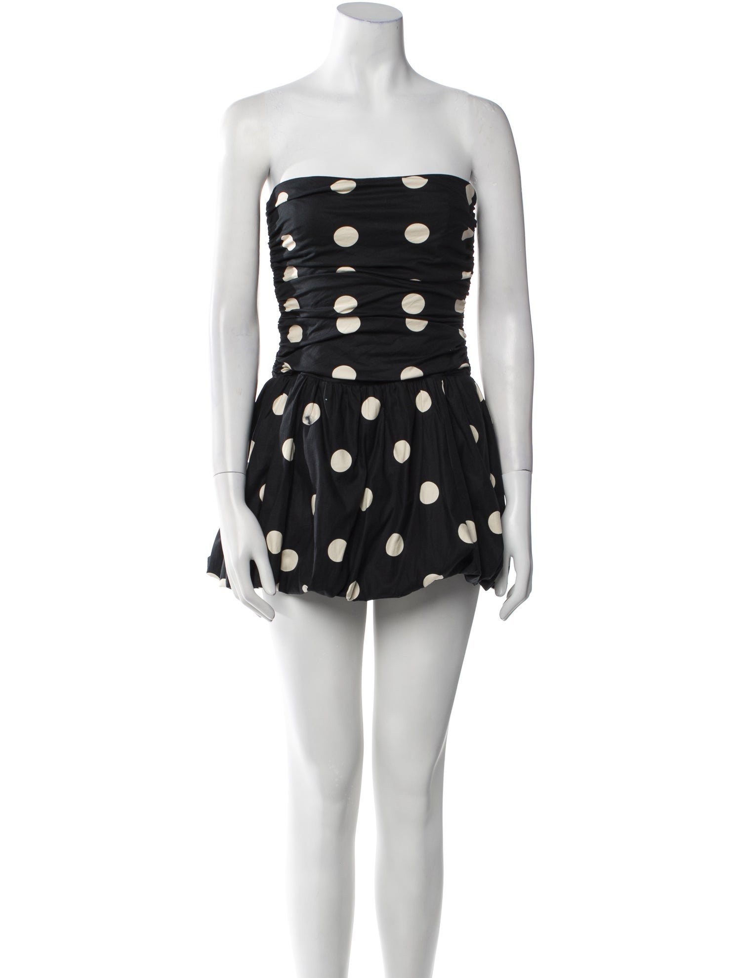 Reformation Polka Dot Print Mini Dress