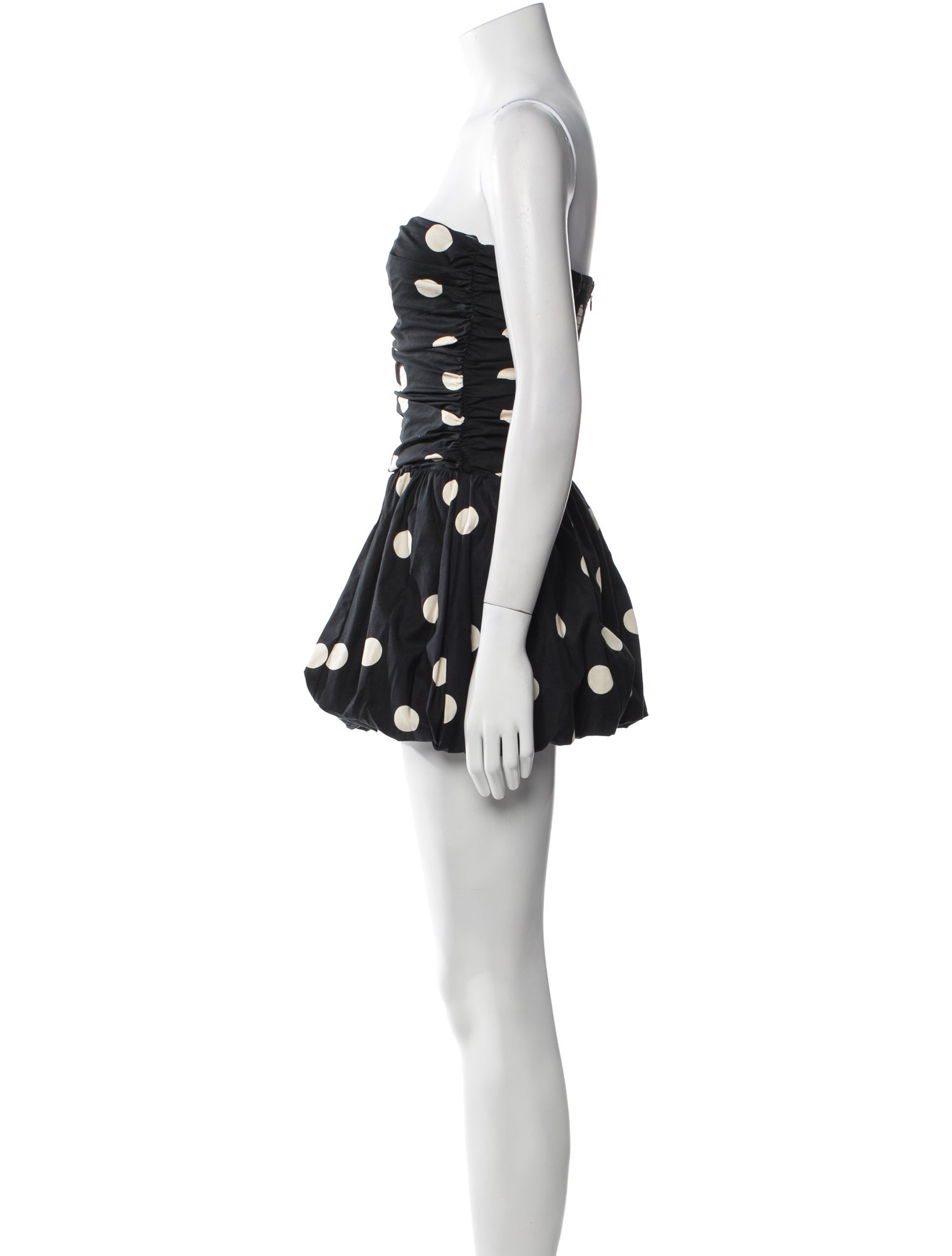 Reformation Polka Dot Print Mini Dress