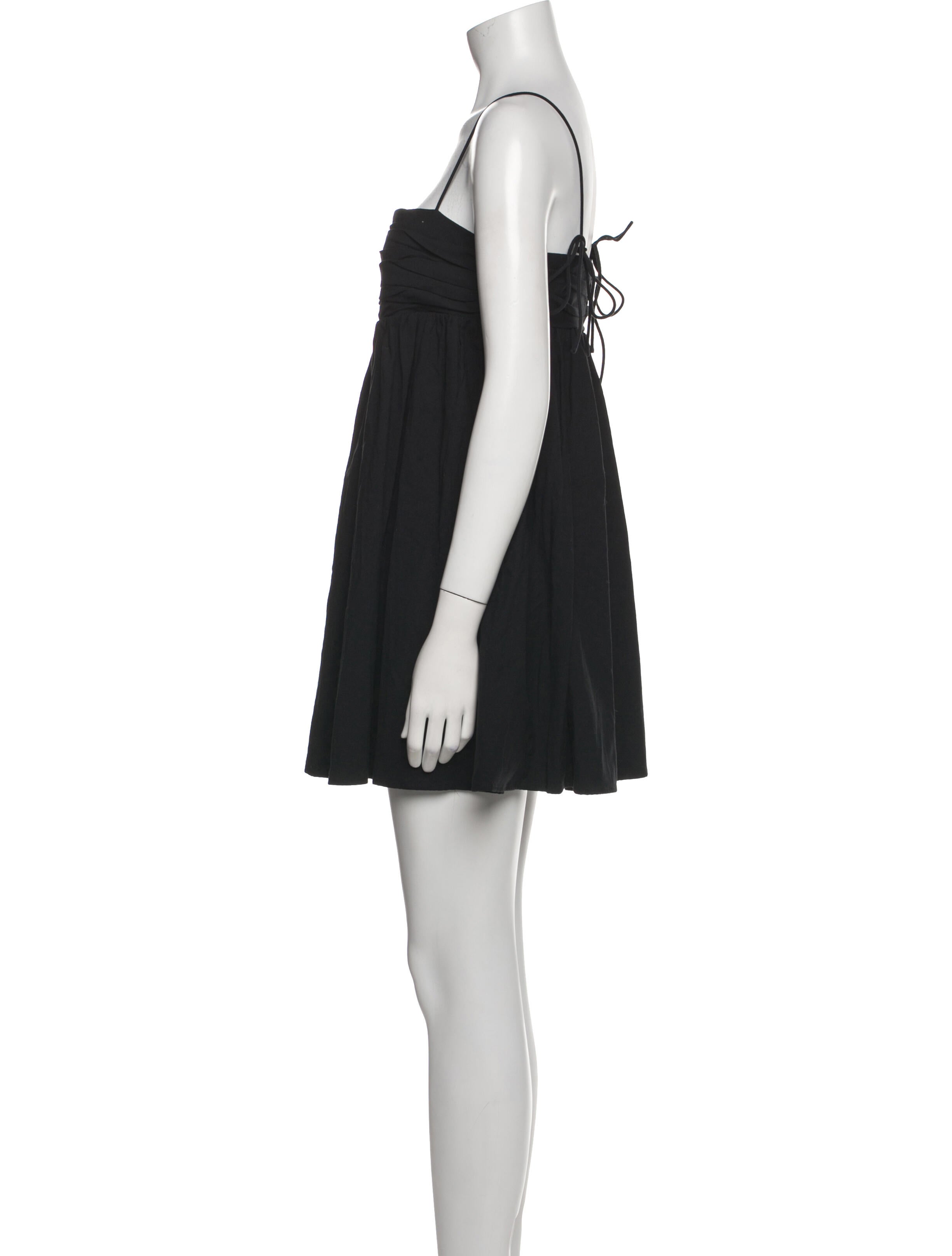 Reformation Square Neckline Mini Dress