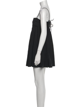 Reformation Square Neckline Mini Dress