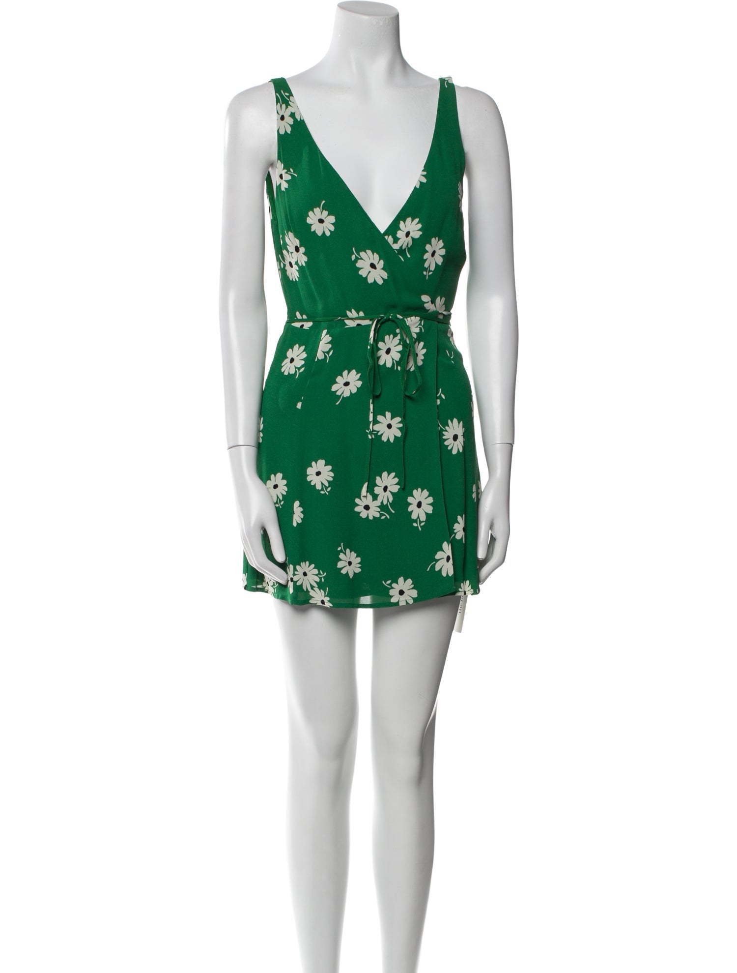 Reformation Floral Print Mini Dress