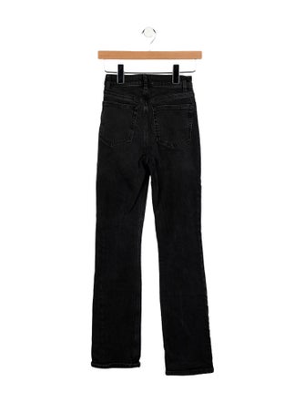 Reformation Mid-Rise Straight Leg Jeans
