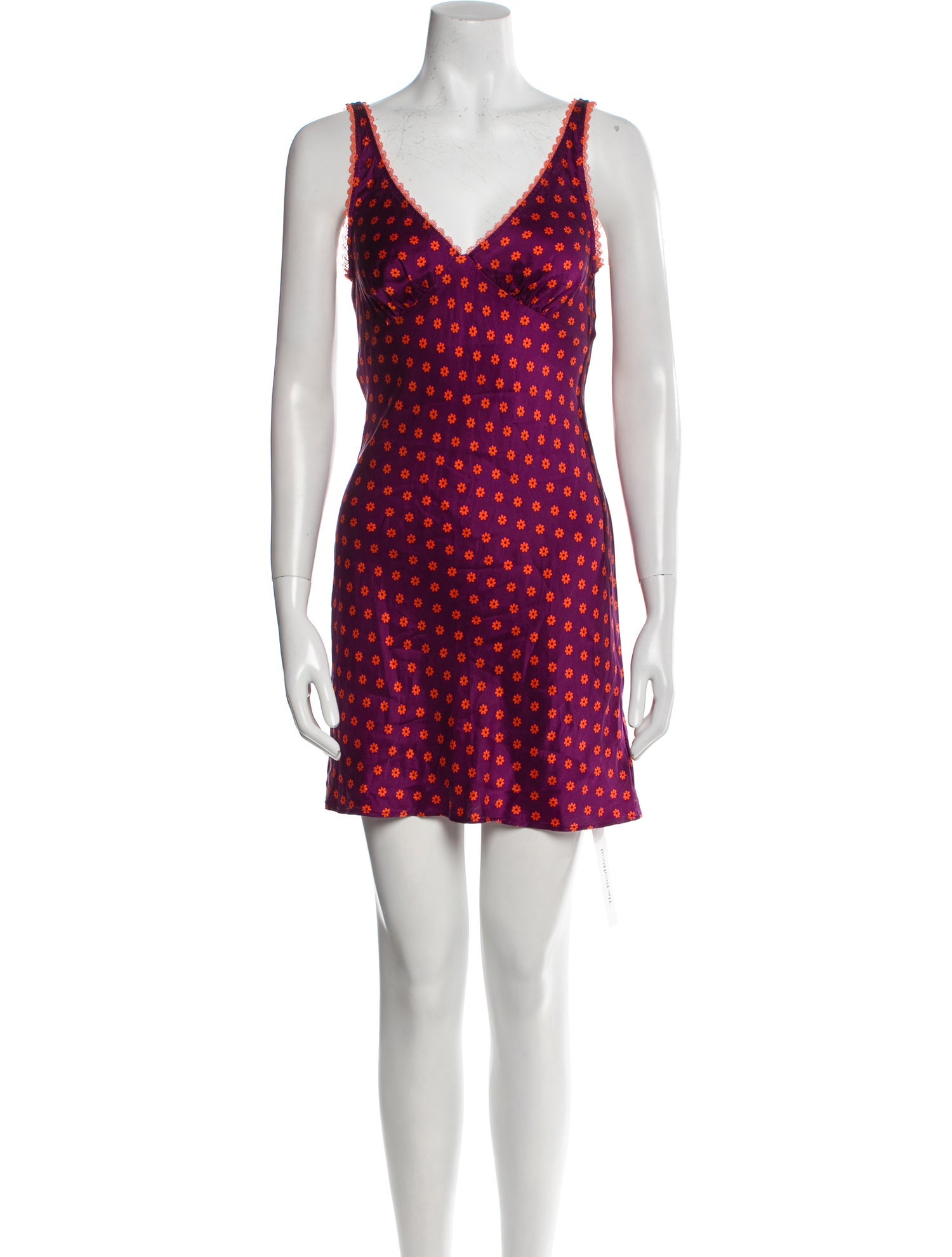 Reformation Silk Mini Dress