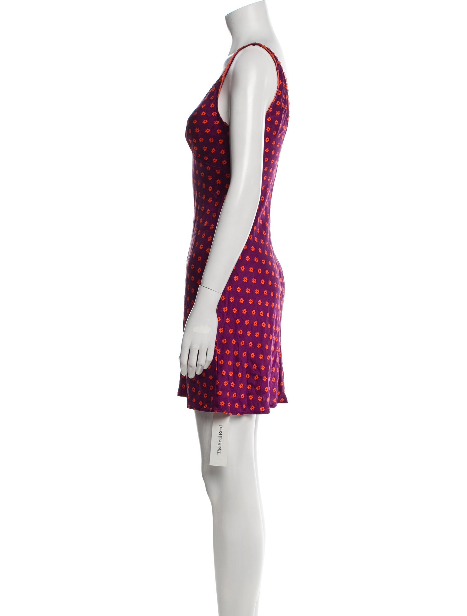 Reformation Silk Mini Dress