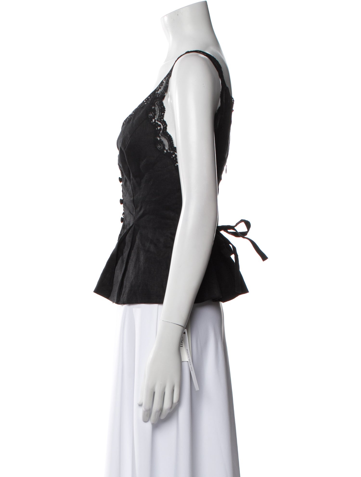 Reformation Linen V-Neck Top w/ Tags