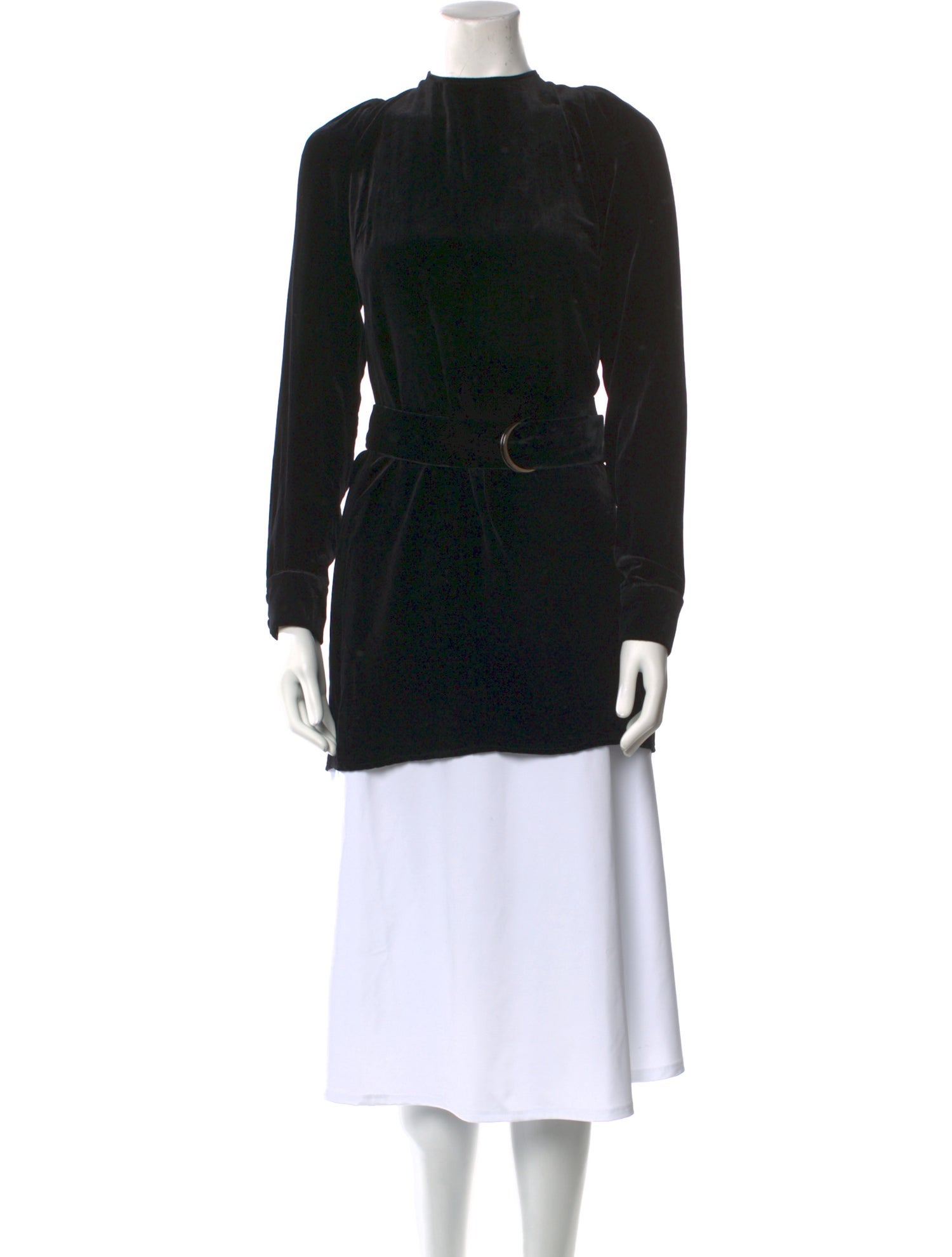 Reformation Mock Neck Long Sleeve Tunic