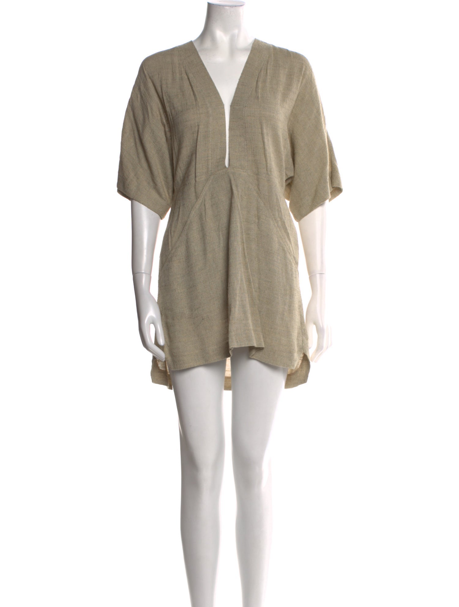 Reformation V-Neck Mini Dress