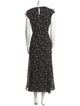 Reformation Floral Print Long Dress