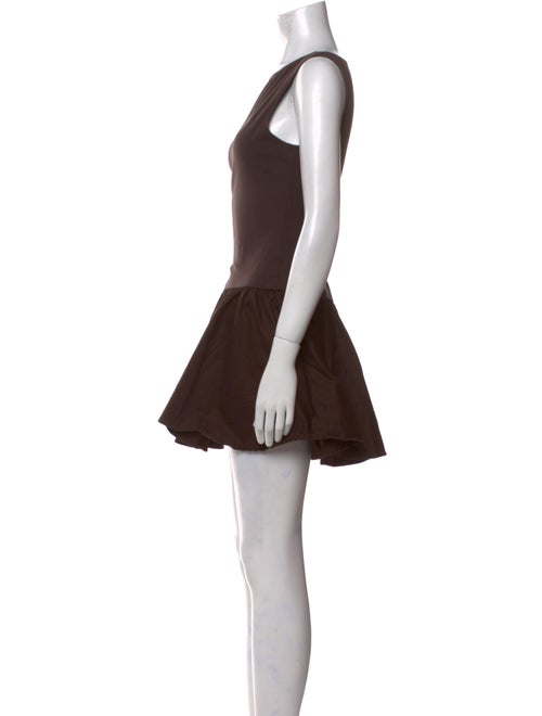 Reformation Bateau Neckline Mini Dress