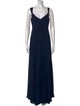 Reformation V-Neck Long Dress