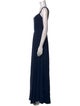 Reformation V-Neck Long Dress