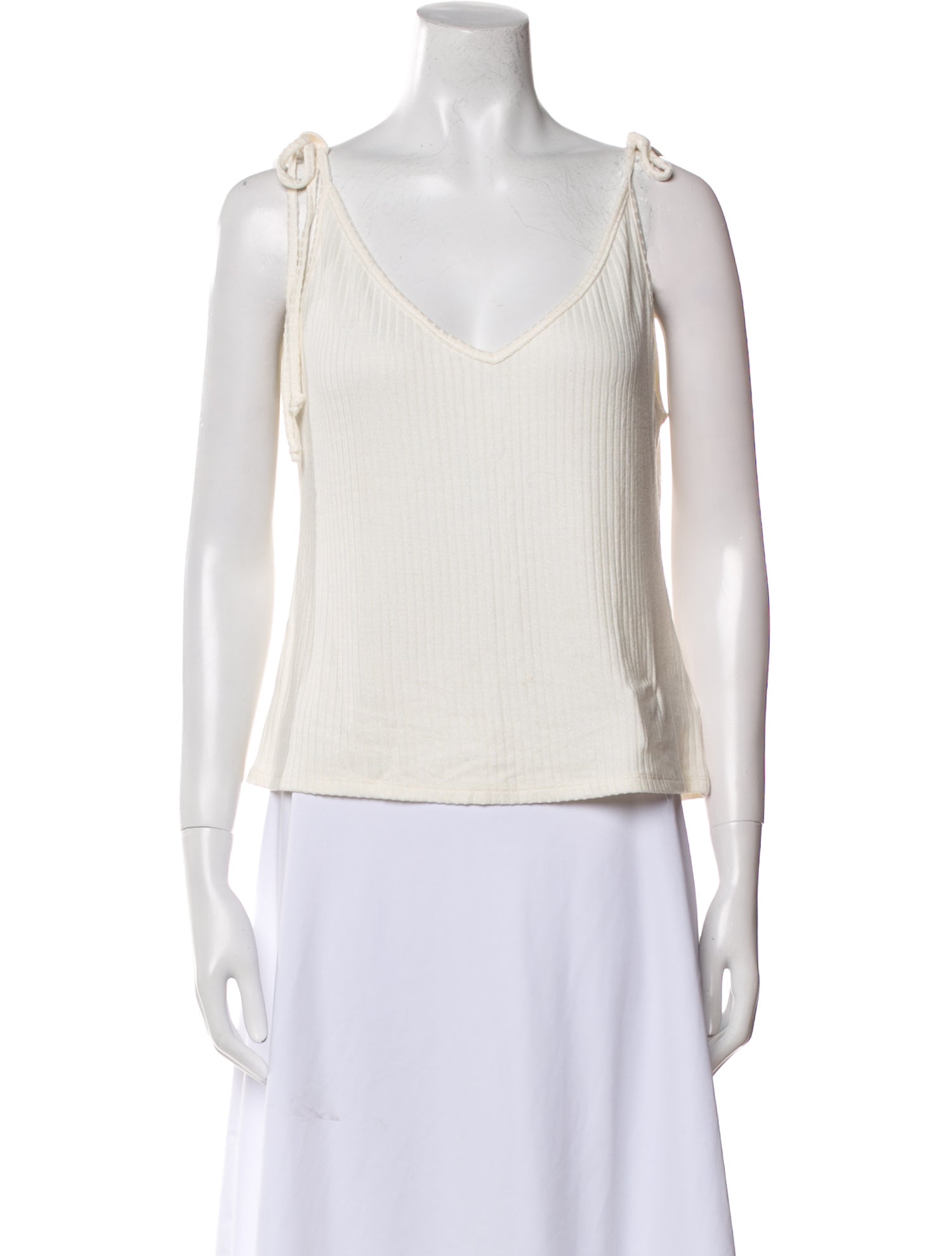 Reformation V-Neck Sleeveless Top