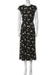 Reformation Floral Print Long Dress