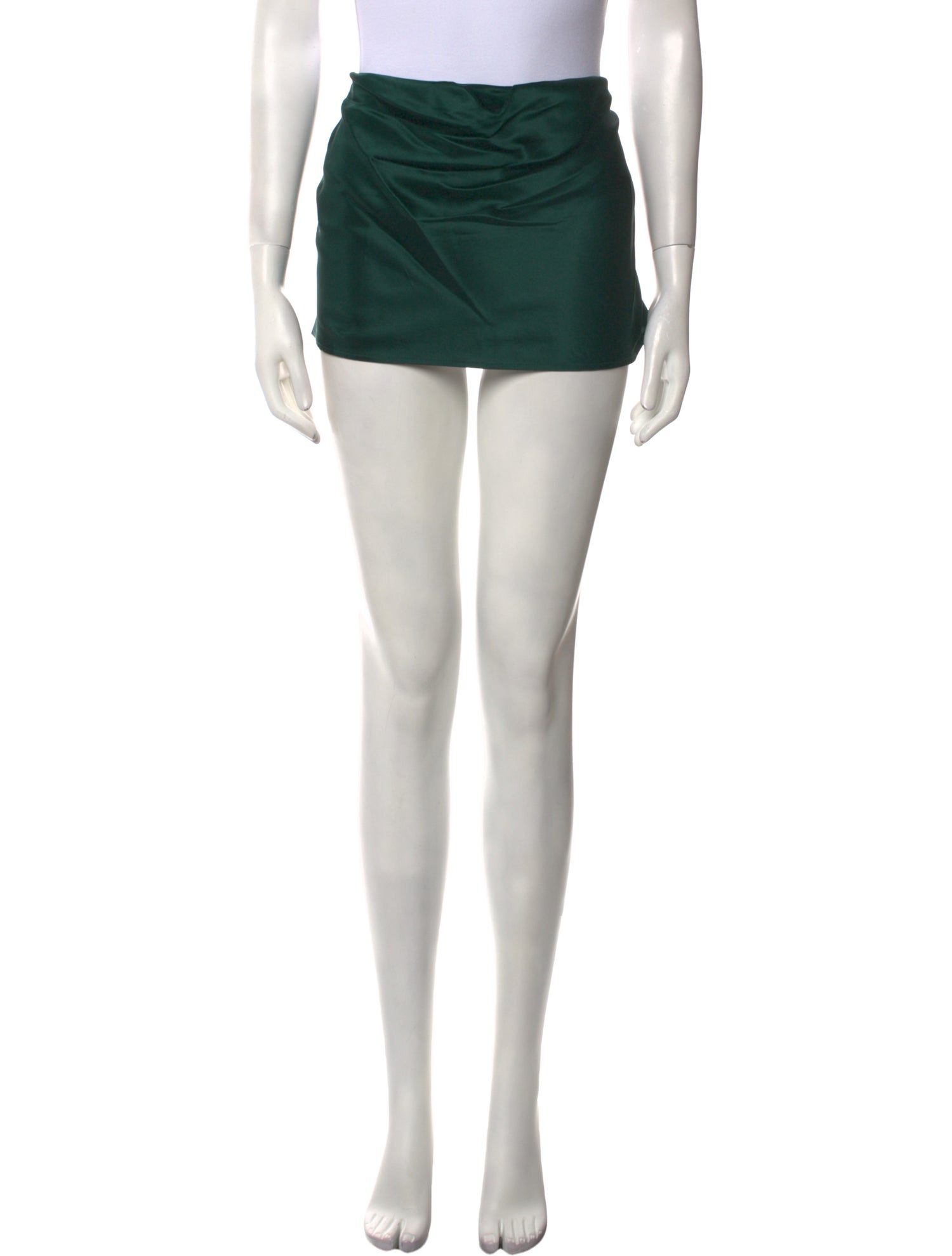 Reformation Silk Mini Skirt