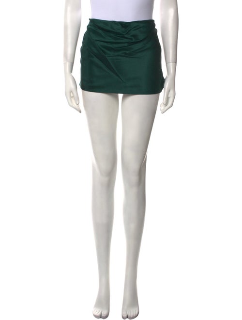 Reformation Silk Mini Skirt