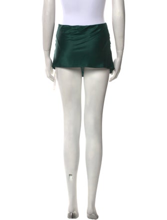 Reformation Silk Mini Skirt