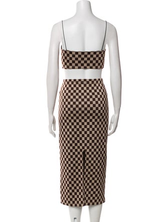 Reformation Plaid Print Set