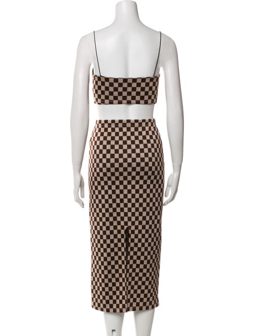 Reformation Plaid Print Set