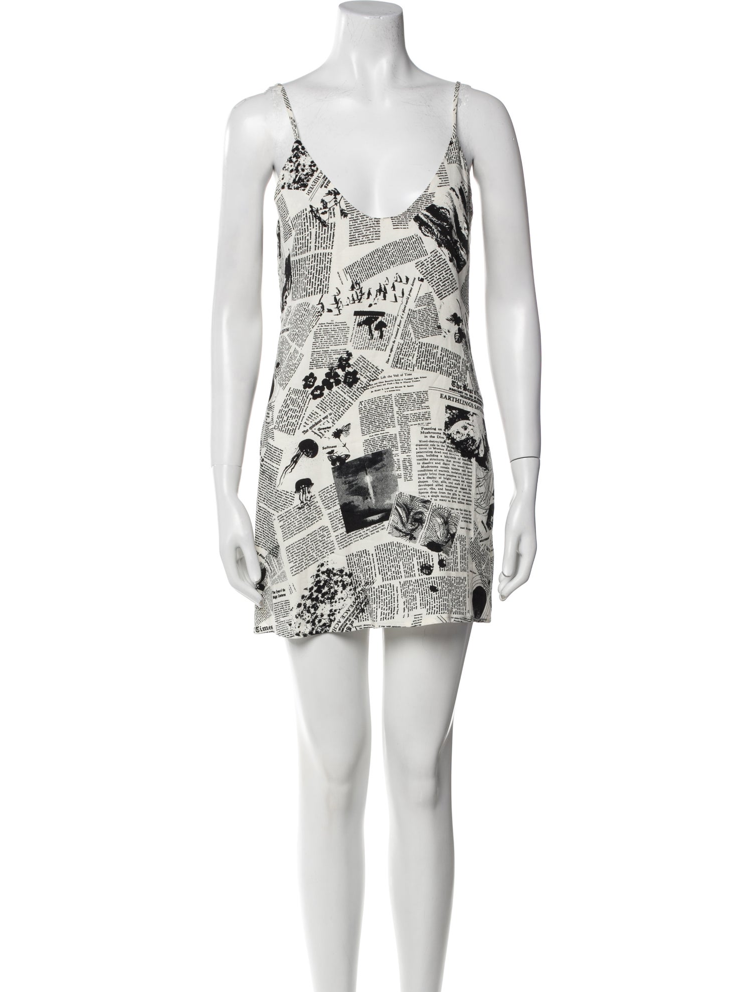 Reformation Printed Mini Dress