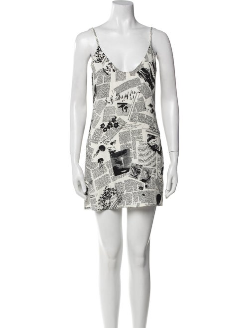 Reformation Printed Mini Dress