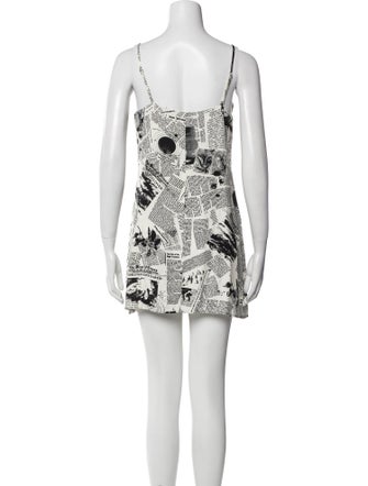 Reformation Printed Mini Dress