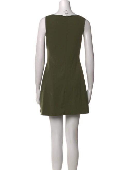 Reformation Bateau Neckline Mini Dress