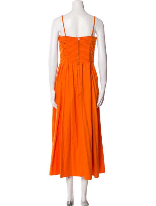 Reformation Square Neckline Long Dress