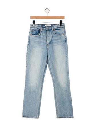 Reformation High-Rise Straight Leg Jeans