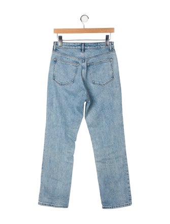 Reformation High-Rise Straight Leg Jeans