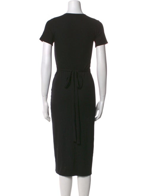 Reformation V-Neck Midi Length Dress