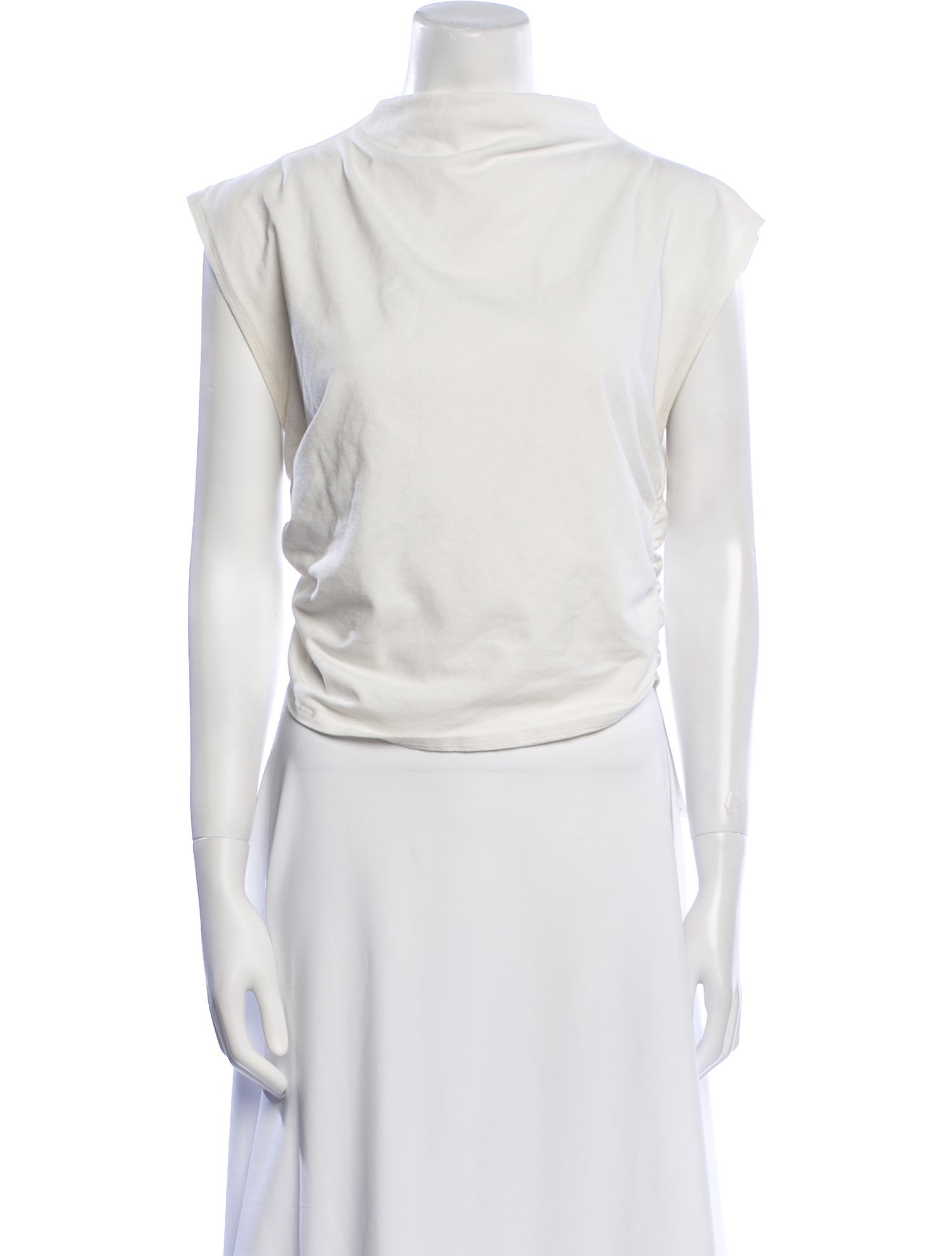 Reformation Cowl Neck Sleeveless Top