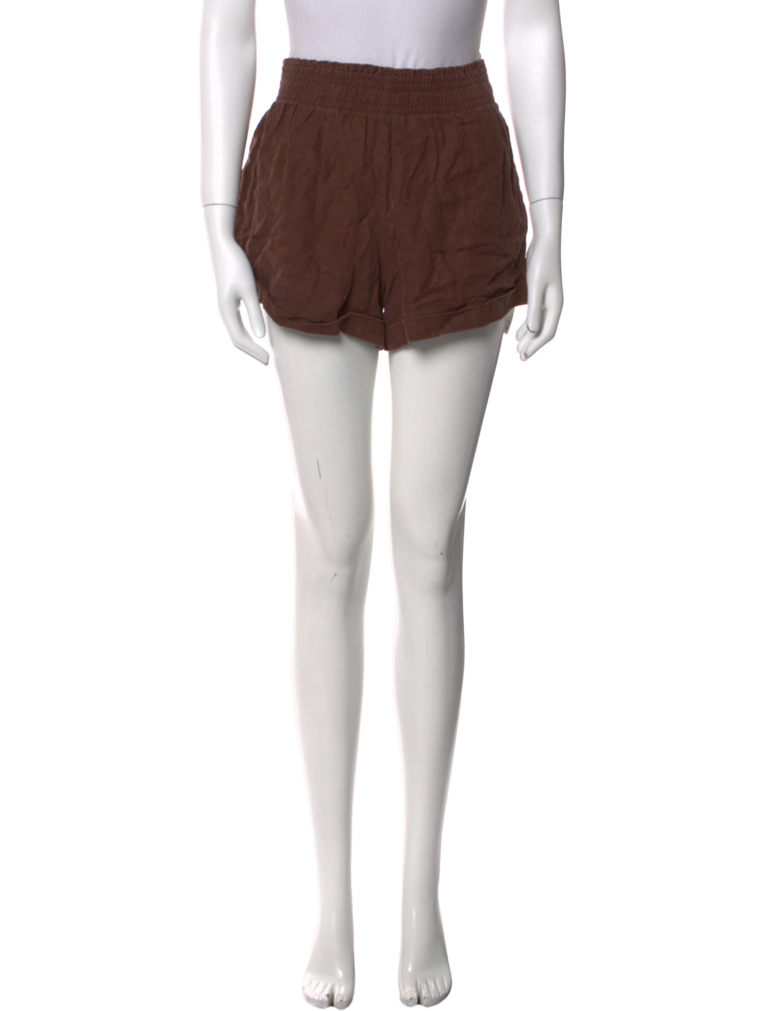 Reformation Linen Mini Shorts